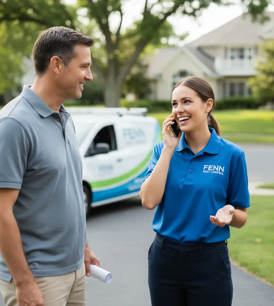 Fenn Pest Control customer support in Erin